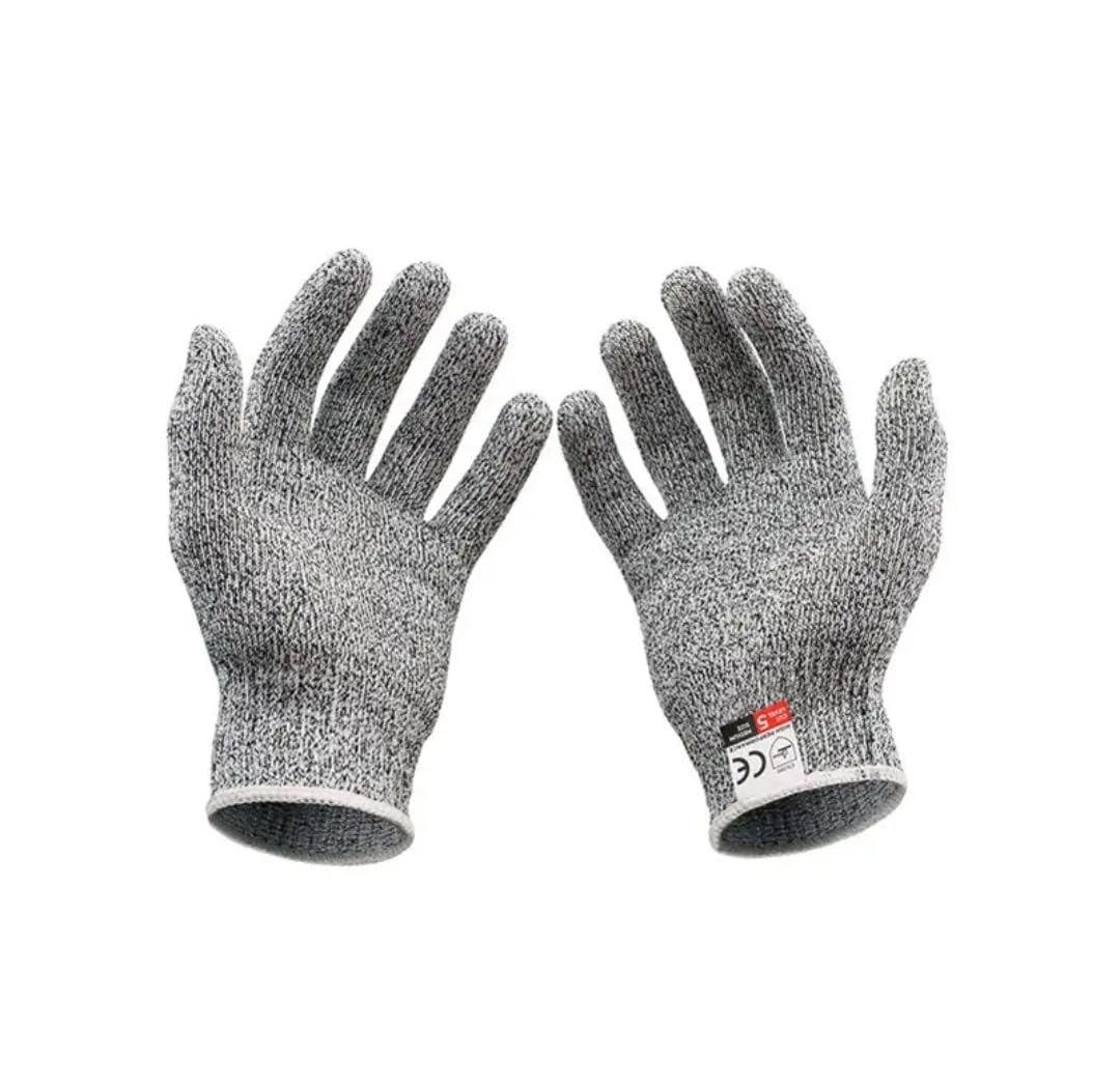 tombick Snijbestendige handschoenen van HPPE, niveau 5 bescherming, CE-gecertificeerd, voor keuken, werk en industrie